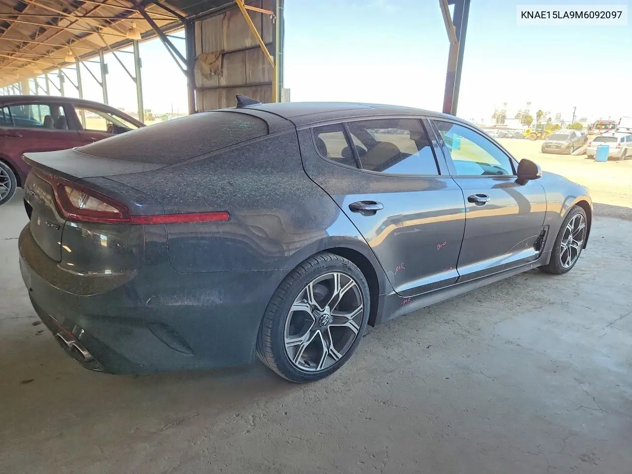 2021 Kia Stinger Gt-Line VIN: KNAE15LA9M6092097 Lot: 54515406