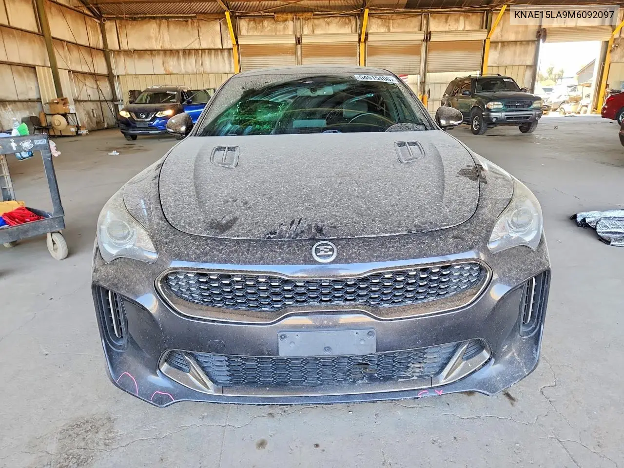 2021 Kia Stinger Gt-Line VIN: KNAE15LA9M6092097 Lot: 54515406