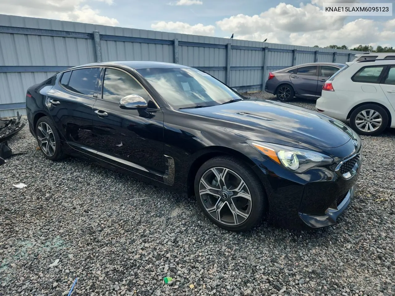 2021 Kia Stinger Gt-Line VIN: KNAE15LAXM6095123 Lot: 56954776