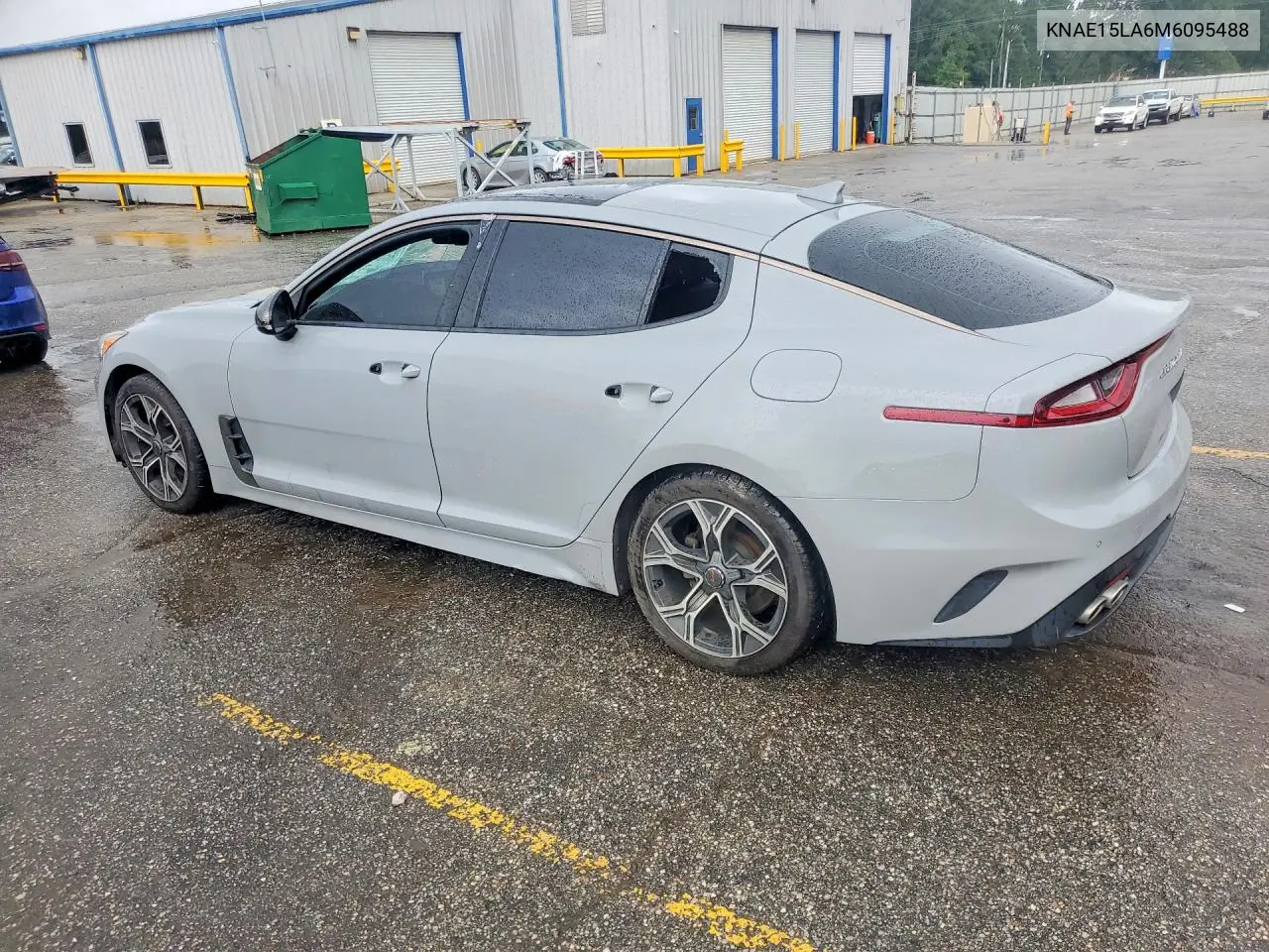 2021 Kia Stinger Gt-Line VIN: KNAE15LA6M6095488 Lot: 57708866