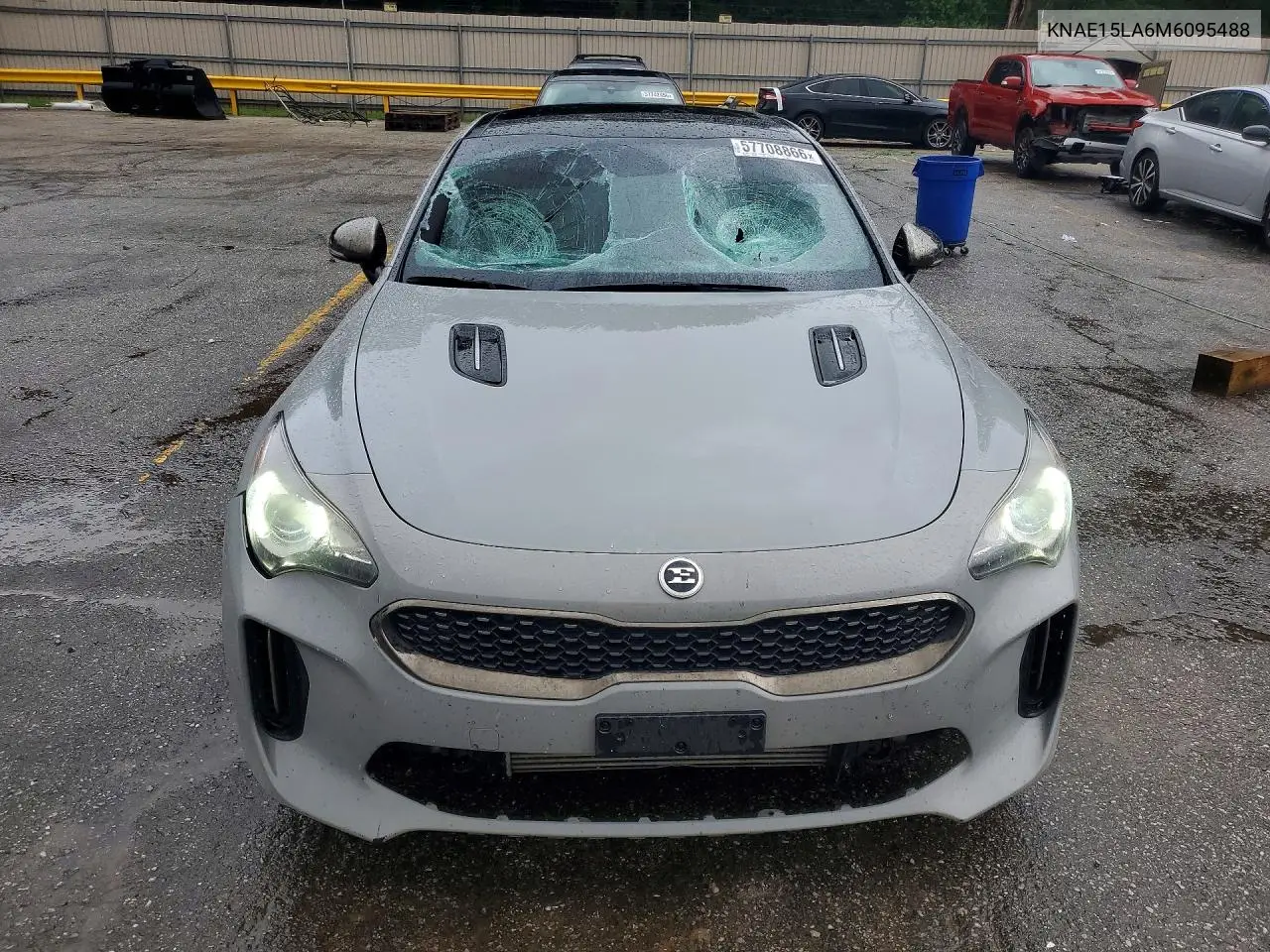 2021 Kia Stinger Gt-Line VIN: KNAE15LA6M6095488 Lot: 57708866