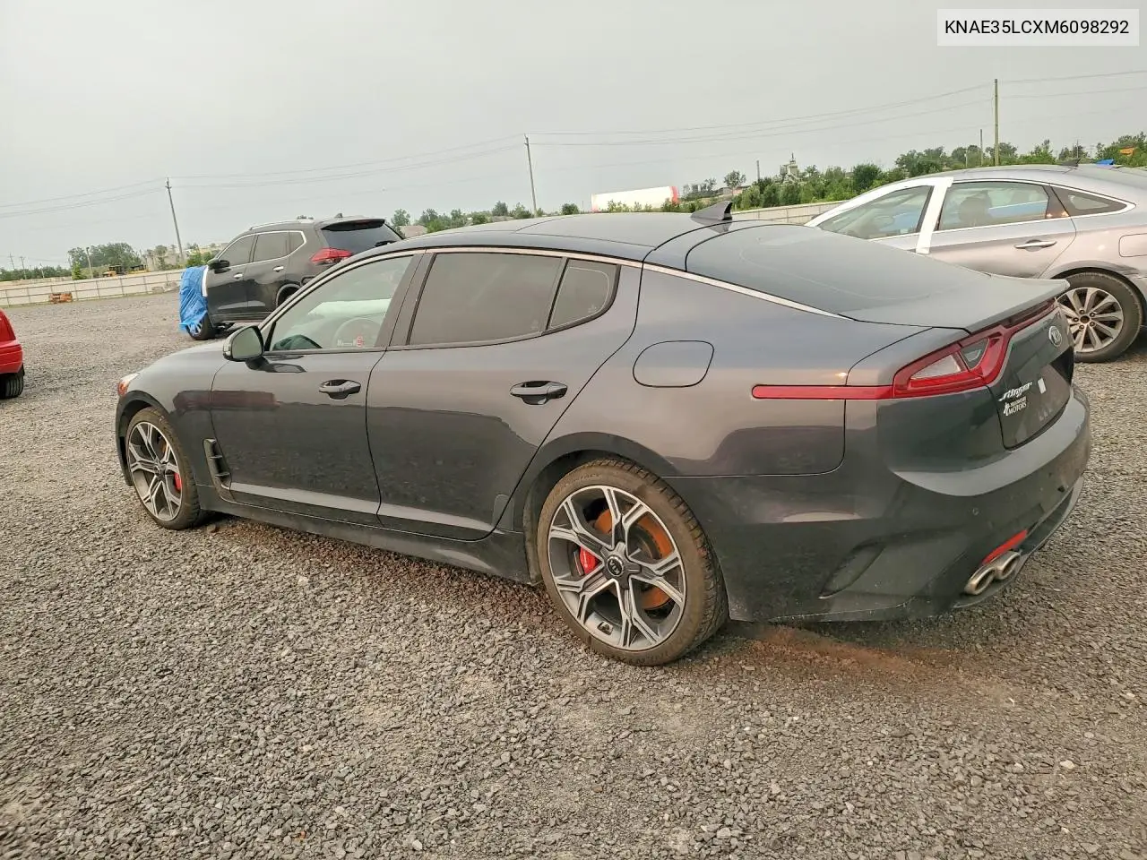 2021 Kia Stinger Gt VIN: KNAE35LCXM6098292 Lot: 60784976