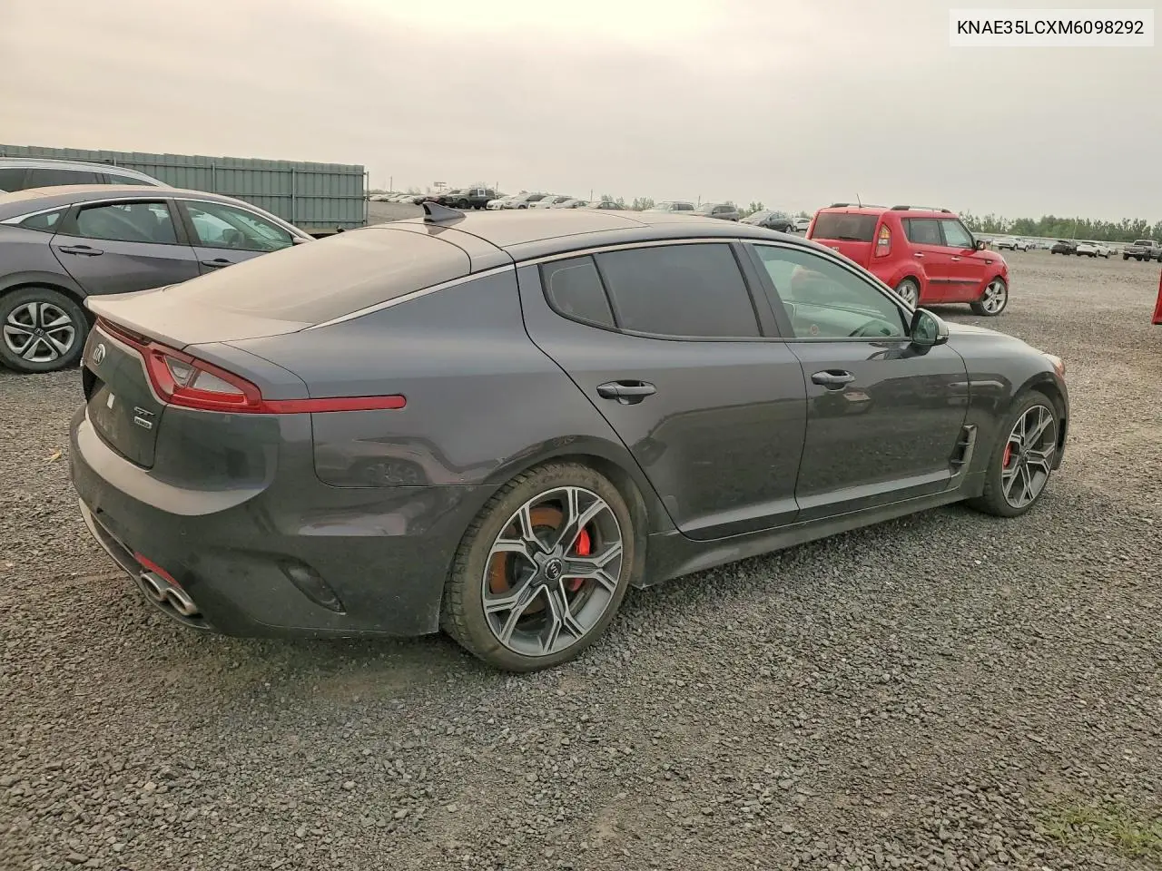 2021 Kia Stinger Gt VIN: KNAE35LCXM6098292 Lot: 60784976