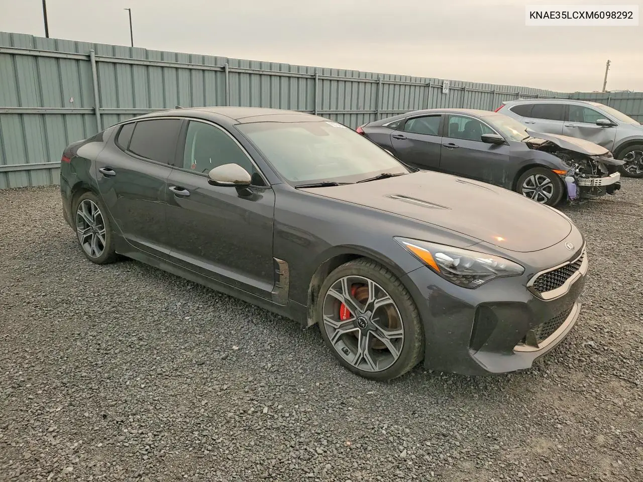 2021 Kia Stinger Gt VIN: KNAE35LCXM6098292 Lot: 60784976