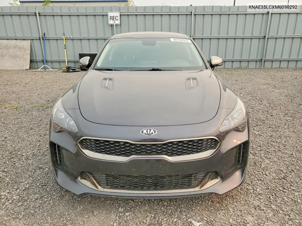 2021 Kia Stinger Gt VIN: KNAE35LCXM6098292 Lot: 60784976