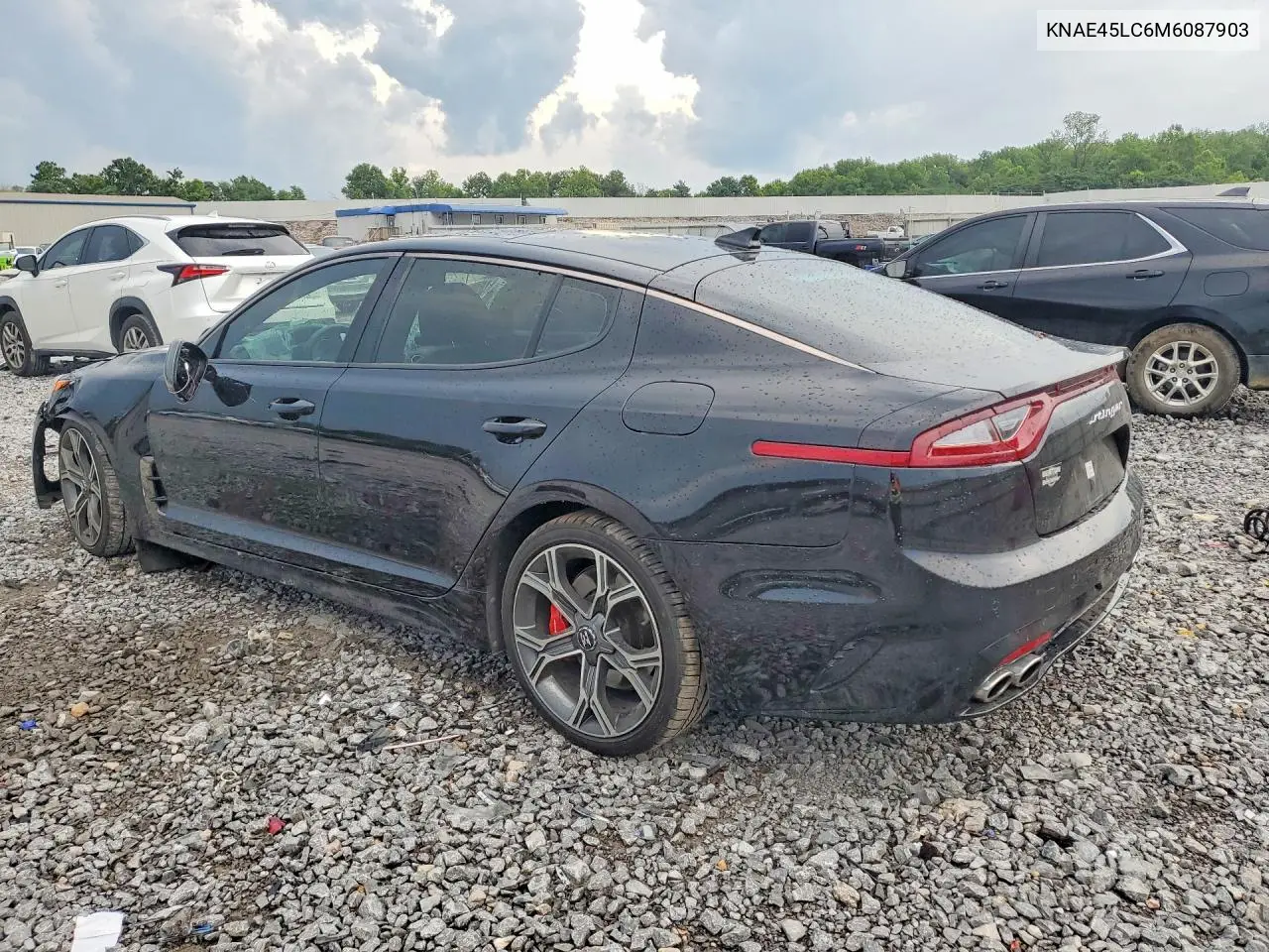 2021 Kia Stinger Gt1 VIN: KNAE45LC6M6087903 Lot: 74514845