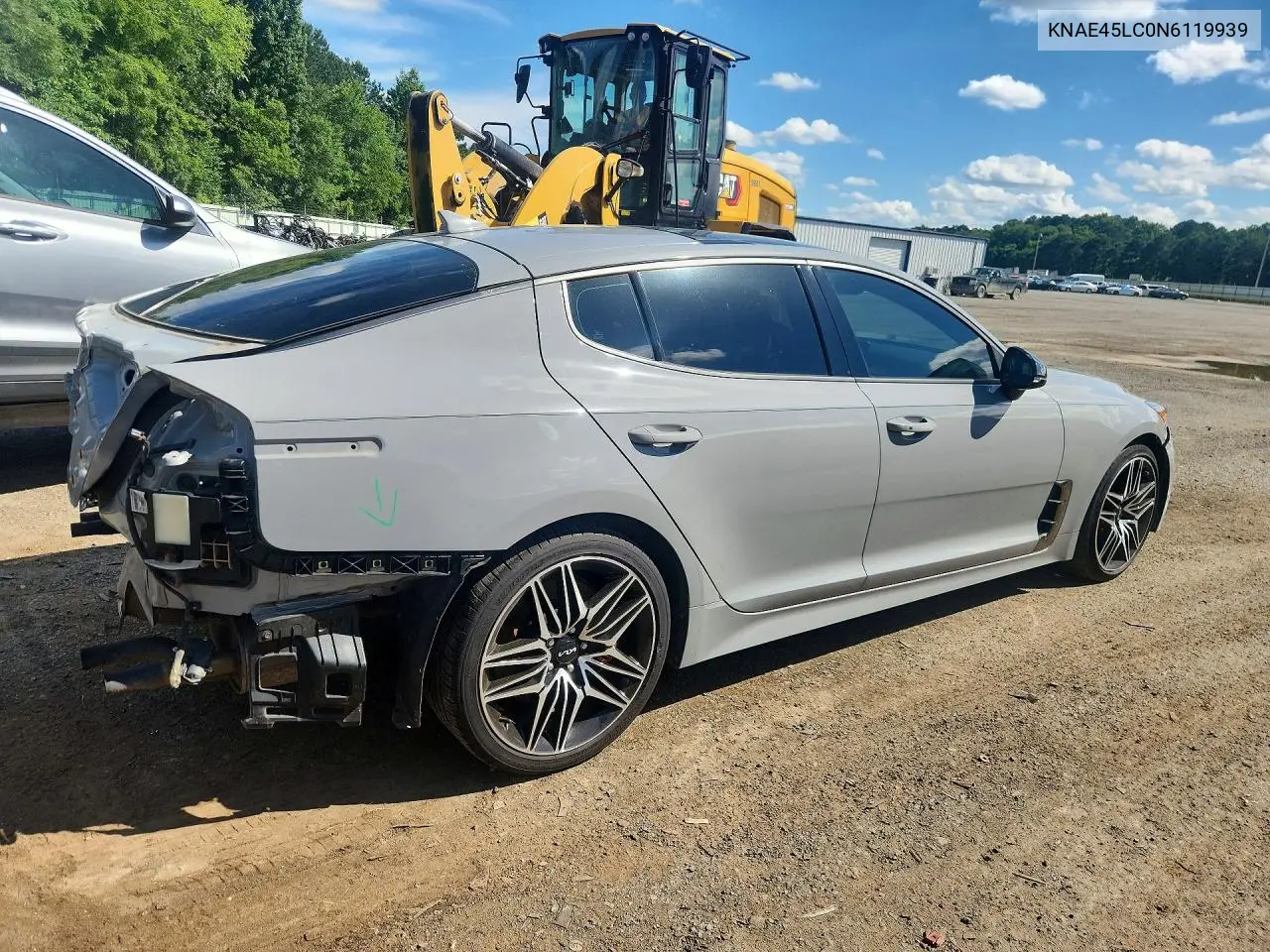 2022 Kia Stinger Gt1 VIN: KNAE45LC0N6119939 Lot: 53589696
