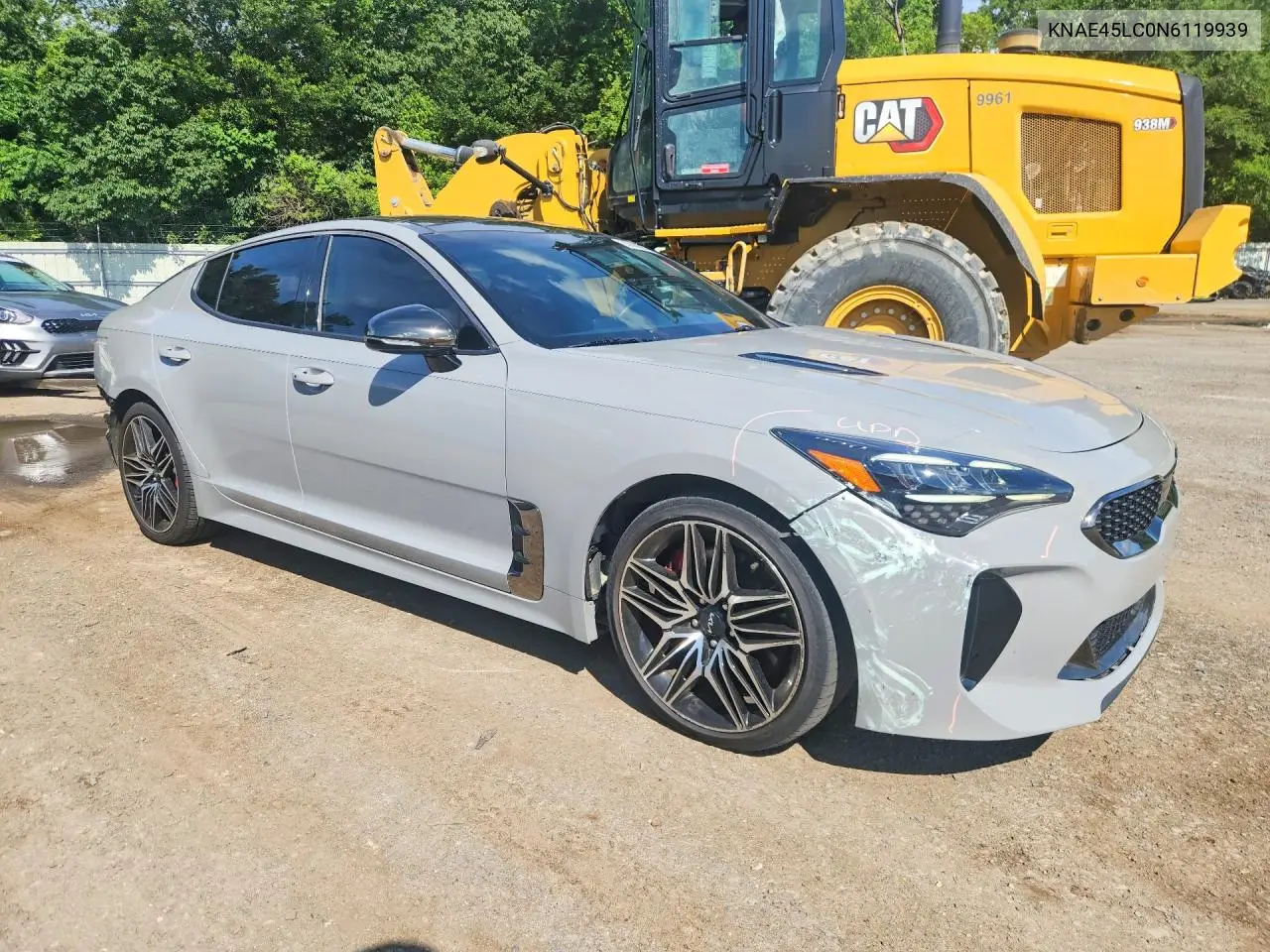 2022 Kia Stinger Gt1 VIN: KNAE45LC0N6119939 Lot: 53589696