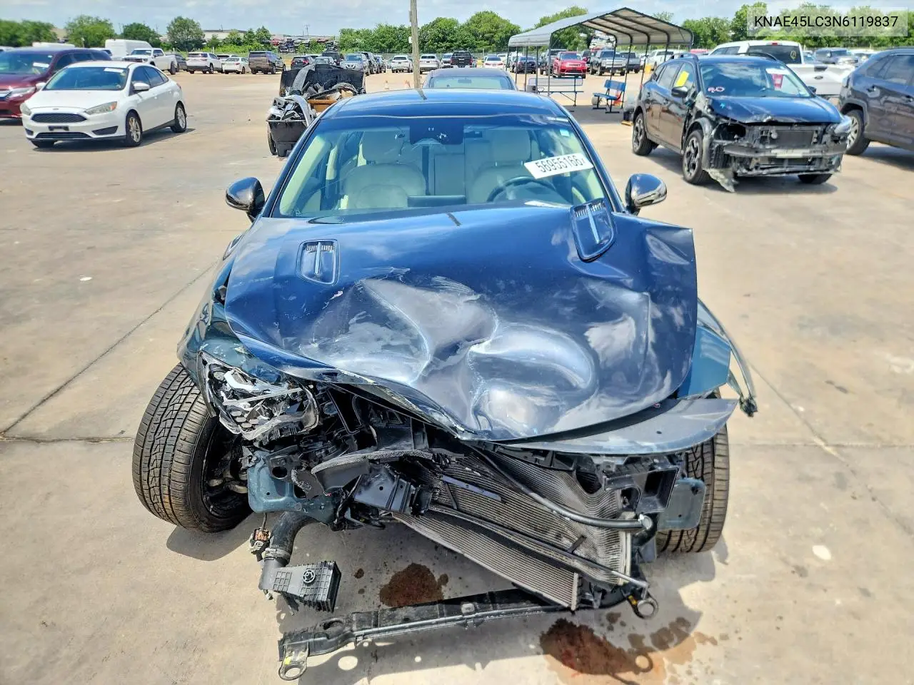 2022 Kia Stinger Gt1 VIN: KNAE45LC3N6119837 Lot: 56955166