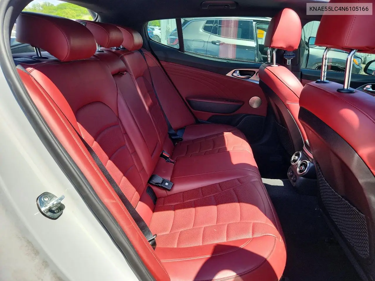 2022 Kia Stinger Gt2 VIN: KNAE55LC4N6105166 Lot: 57332326