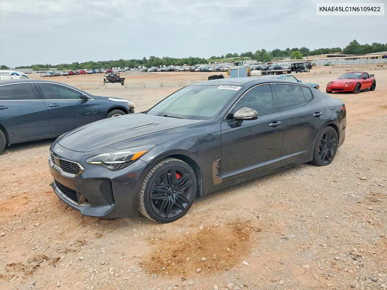 KNAE45LC1N6109422 2022 Kia Stinger Gt1