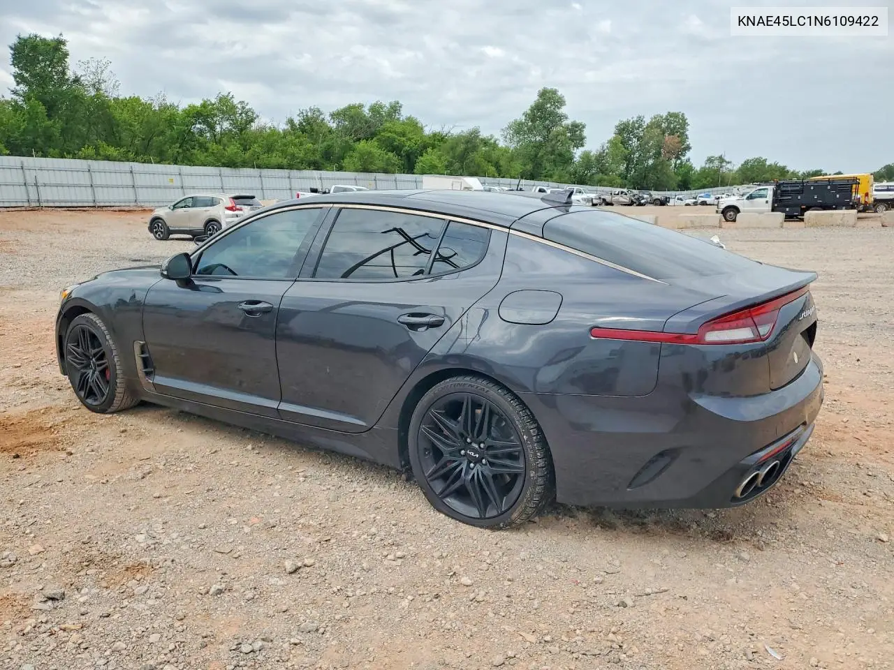 KNAE45LC1N6109422 2022 Kia Stinger Gt1
