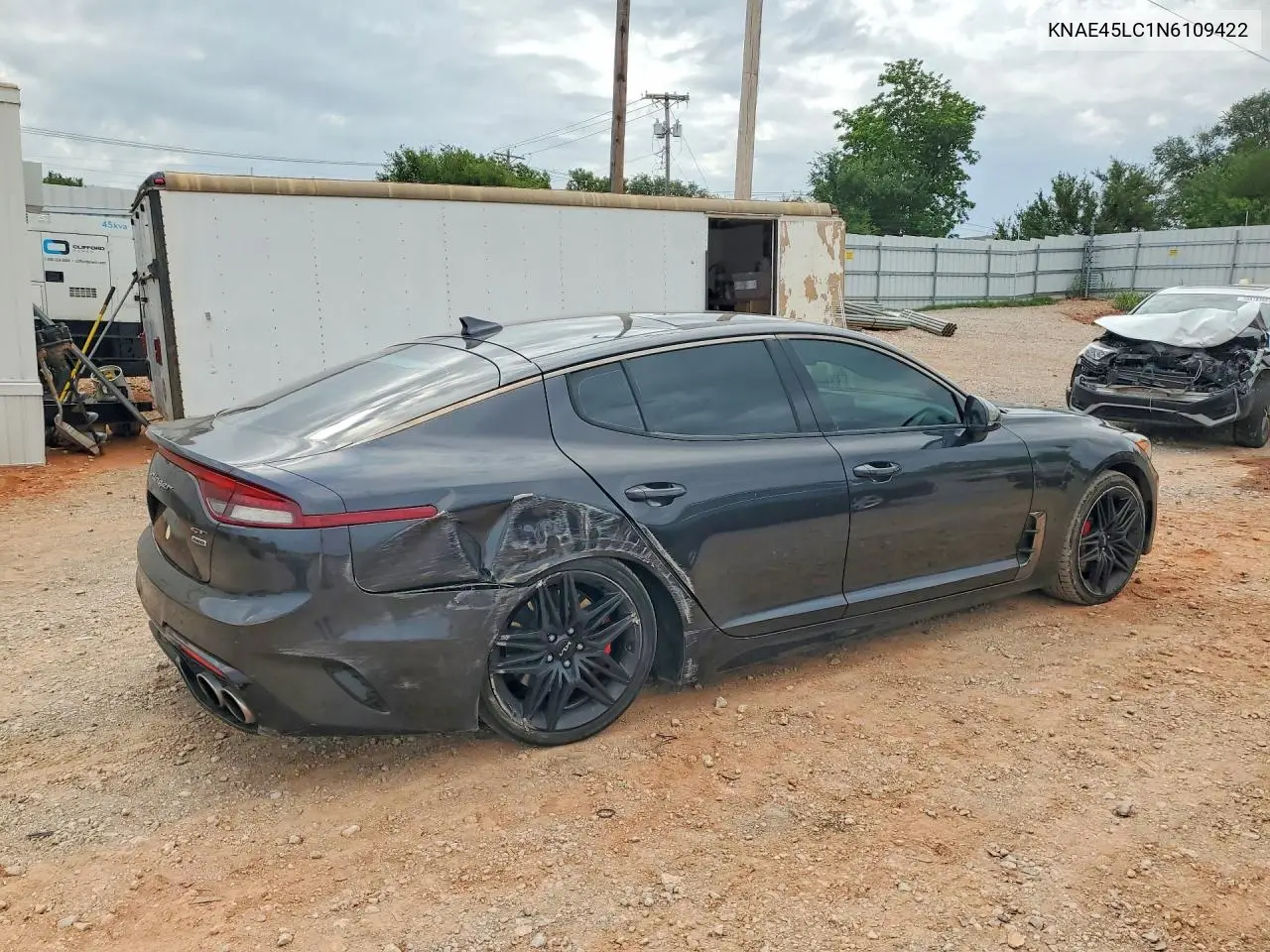 KNAE45LC1N6109422 2022 Kia Stinger Gt1