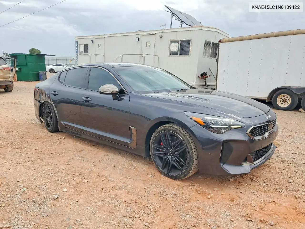 KNAE45LC1N6109422 2022 Kia Stinger Gt1