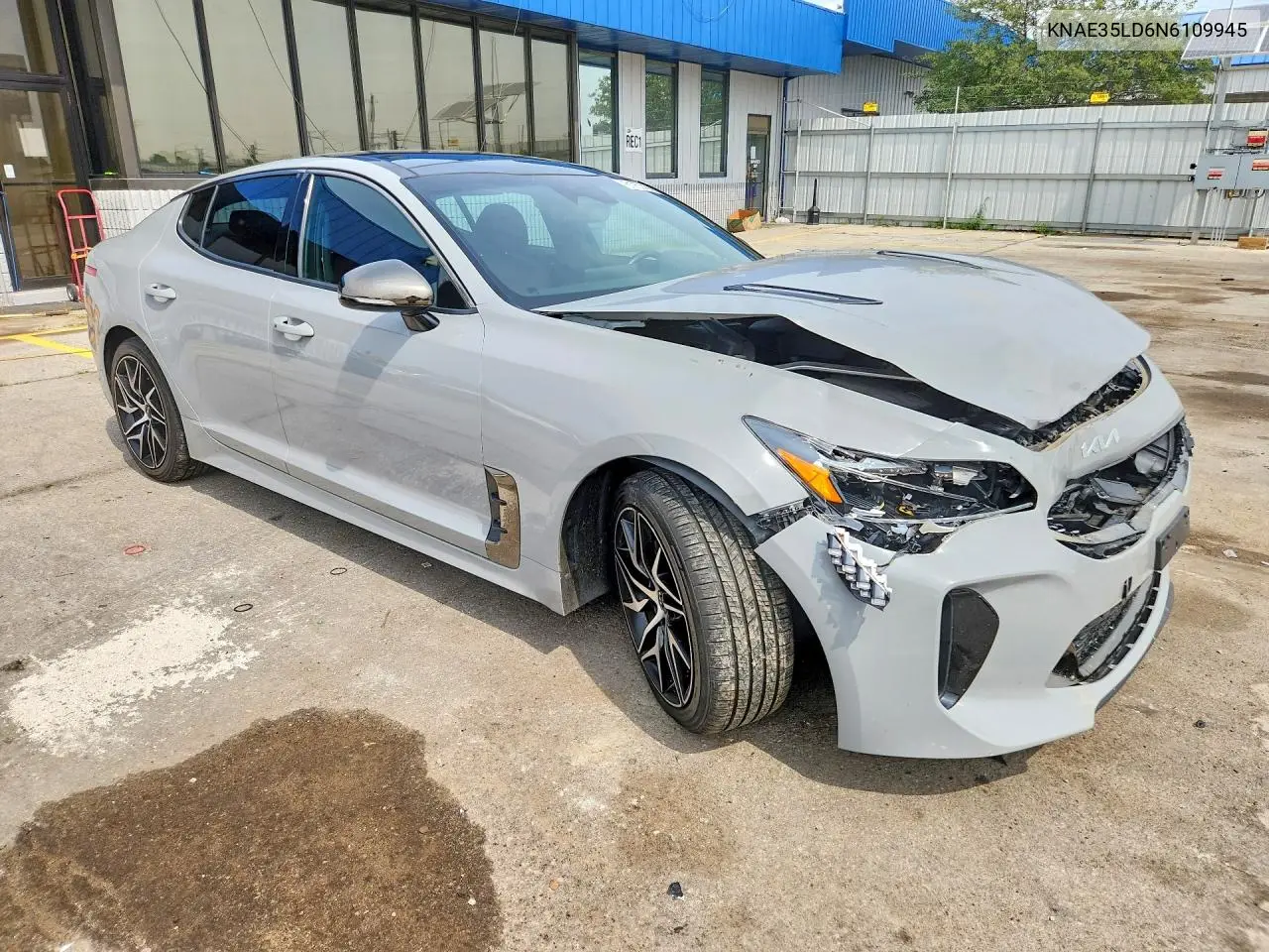 2022 Kia Stinger Gt Line VIN: KNAE35LD6N6109945 Lot: 61757456