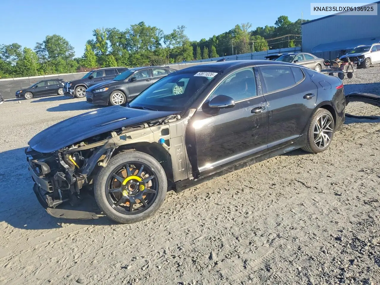 KNAE35LDXP6136925 2023 Kia Stinger Gt Line