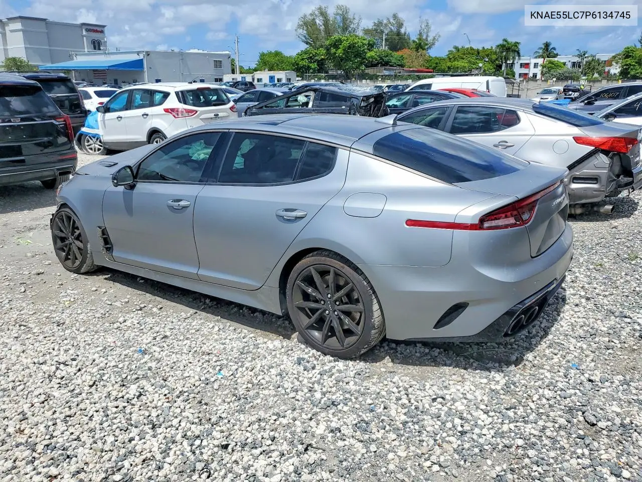 2023 Kia Stinger Gt2 VIN: KNAE55LC7P6134745 Lot: 54644806