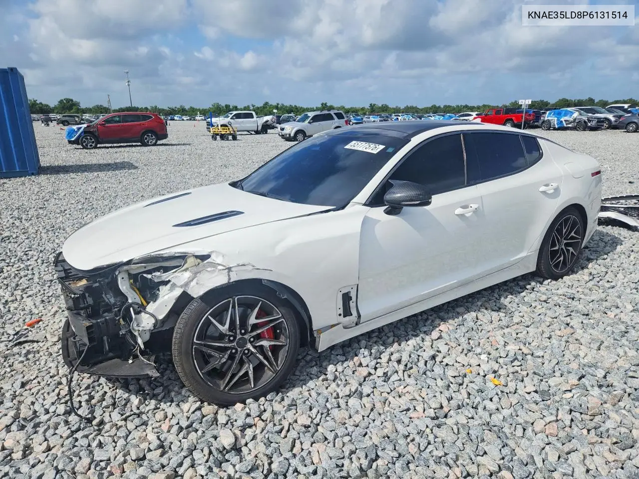 2023 Kia Stinger Gt Line VIN: KNAE35LD8P6131514 Lot: 55177576
