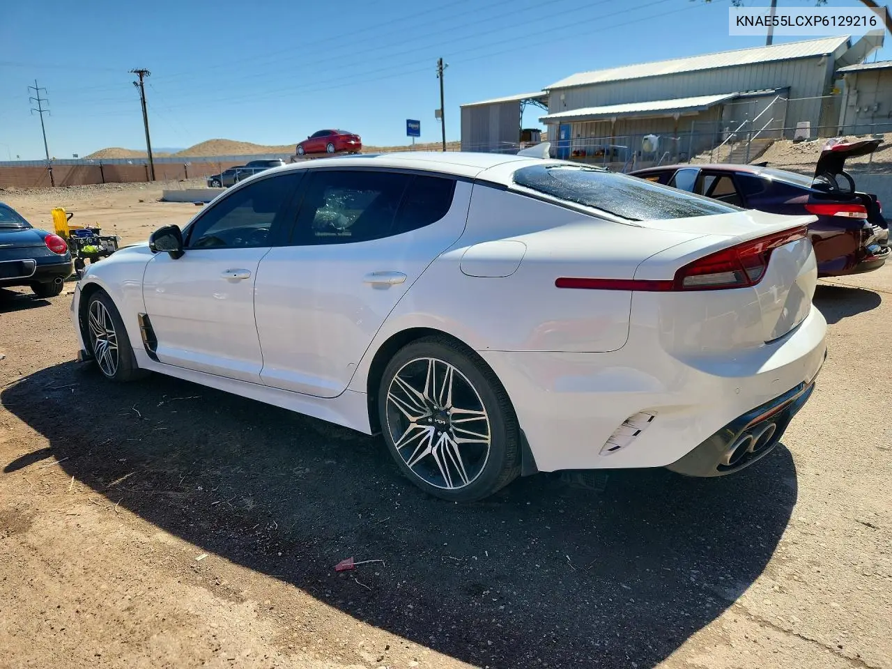 2023 Kia Stinger Gt2 VIN: KNAE55LCXP6129216 Lot: 55340606