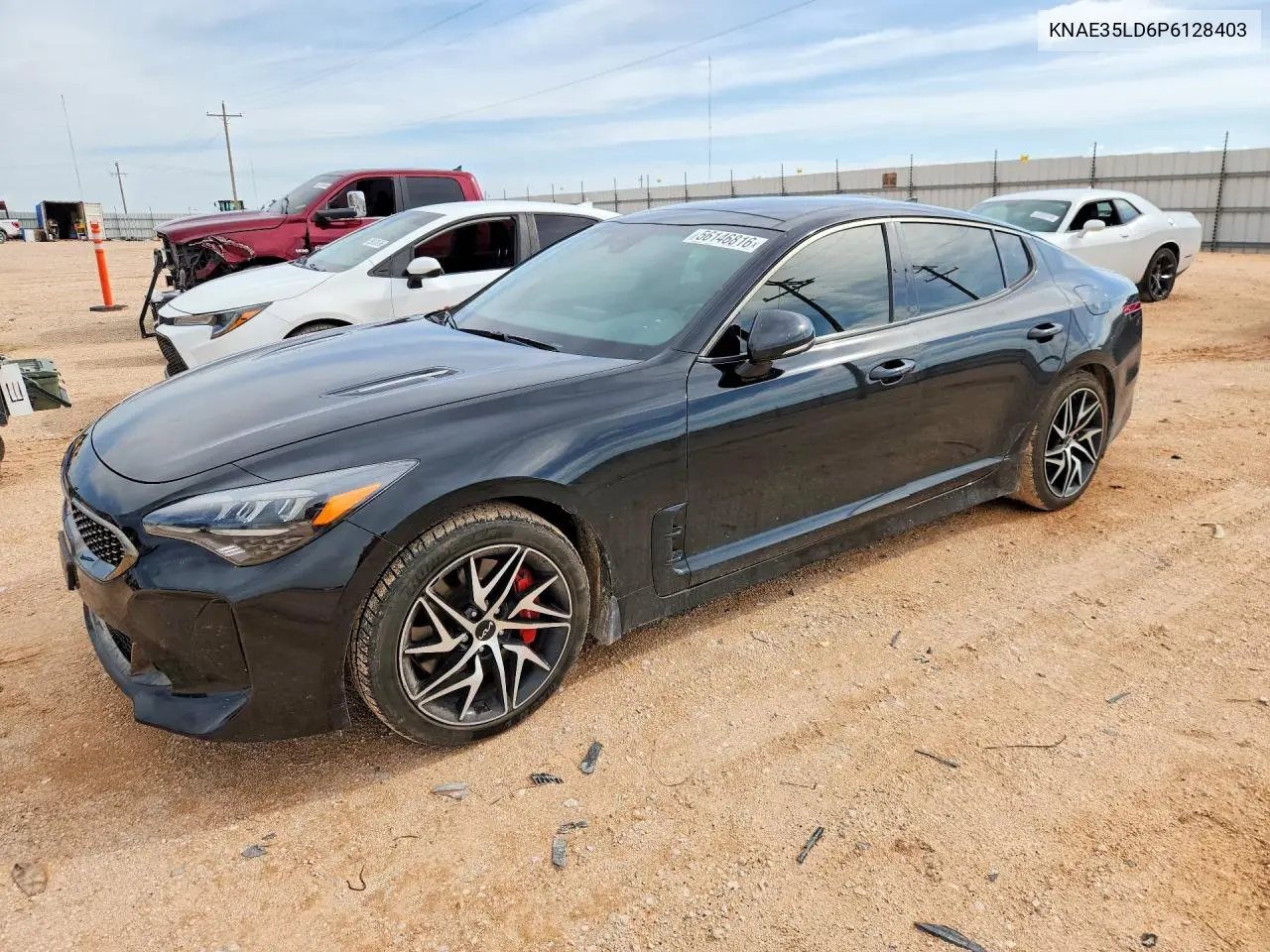 2023 Kia Stinger Gt Line VIN: KNAE35LD6P6128403 Lot: 56146816