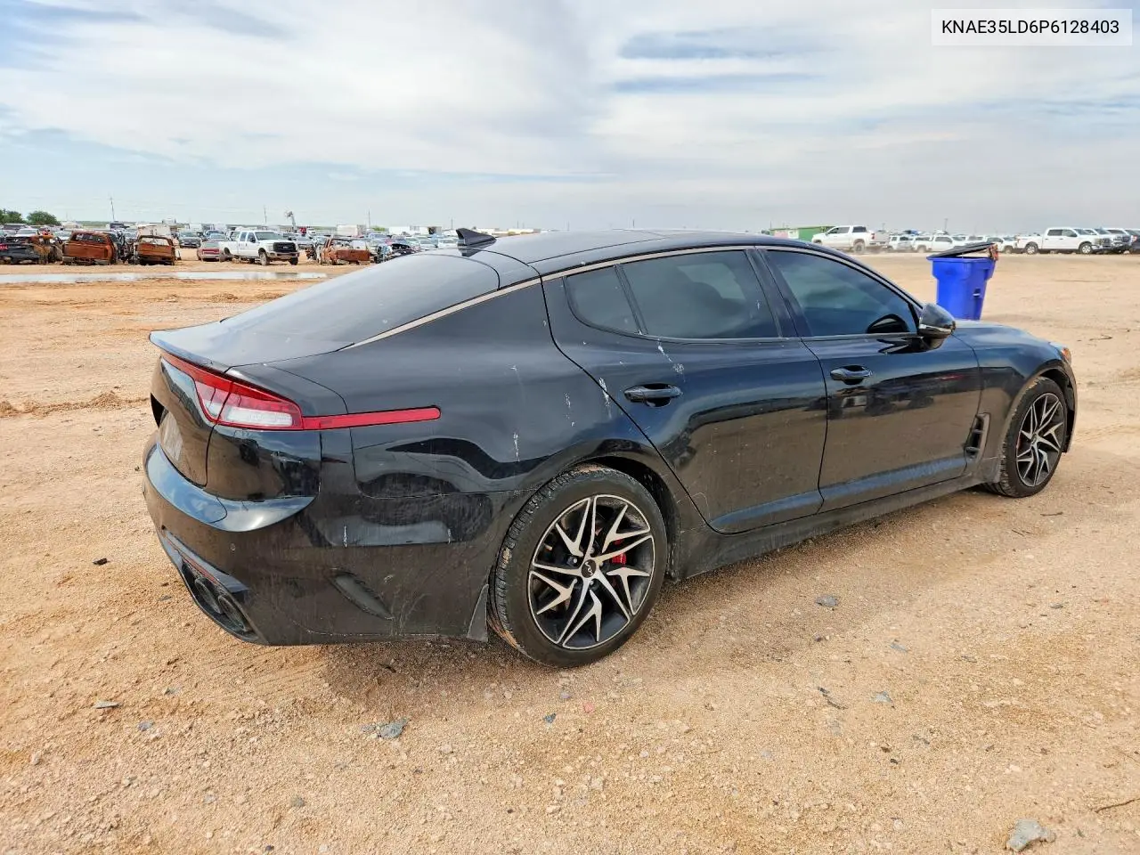 2023 Kia Stinger Gt Line VIN: KNAE35LD6P6128403 Lot: 56146816