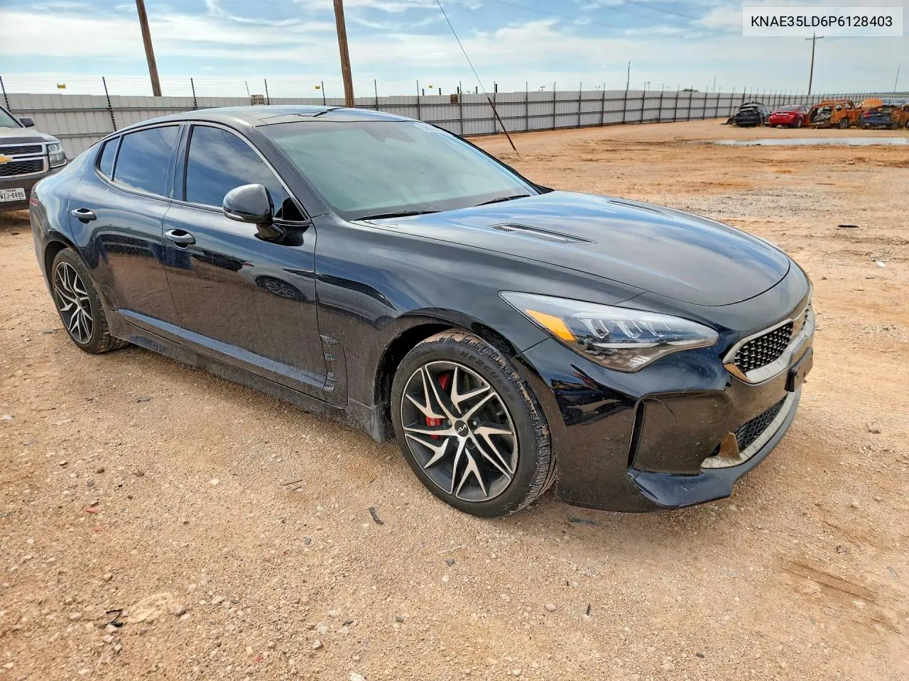 2023 Kia Stinger Gt Line VIN: KNAE35LD6P6128403 Lot: 56146816