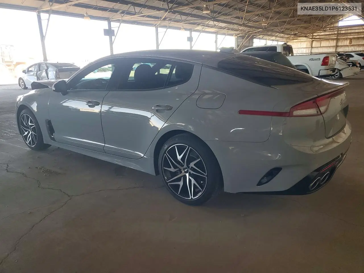 2023 Kia Stinger Gt Line VIN: KNAE35LD1P6123531 Lot: 56814526