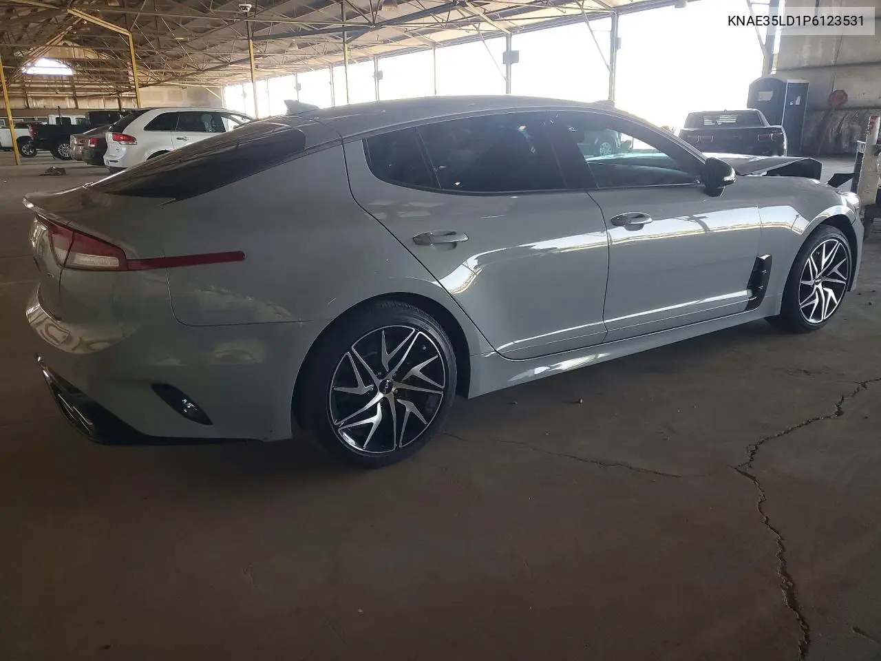 2023 Kia Stinger Gt Line VIN: KNAE35LD1P6123531 Lot: 56814526