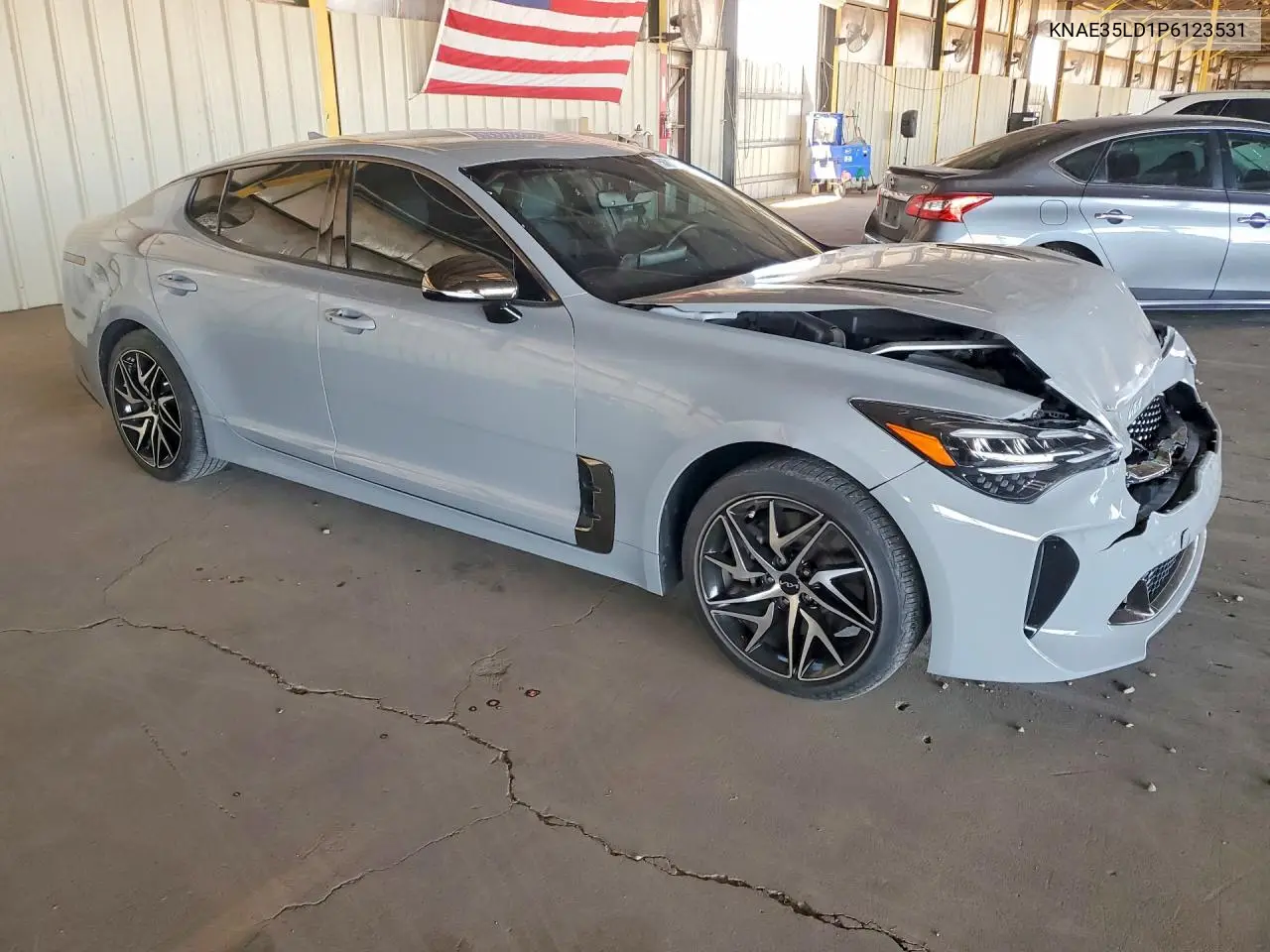2023 Kia Stinger Gt Line VIN: KNAE35LD1P6123531 Lot: 56814526