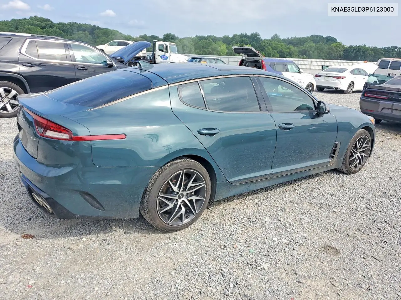 2023 Kia Stinger Gt Line VIN: KNAE35LD3P6123000 Lot: 59551856