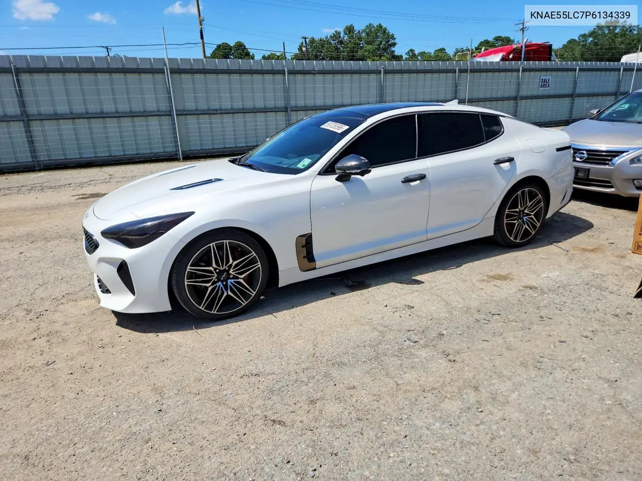 2023 Kia Stinger Gt2 VIN: KNAE55LC7P6134339 Lot: 59726596