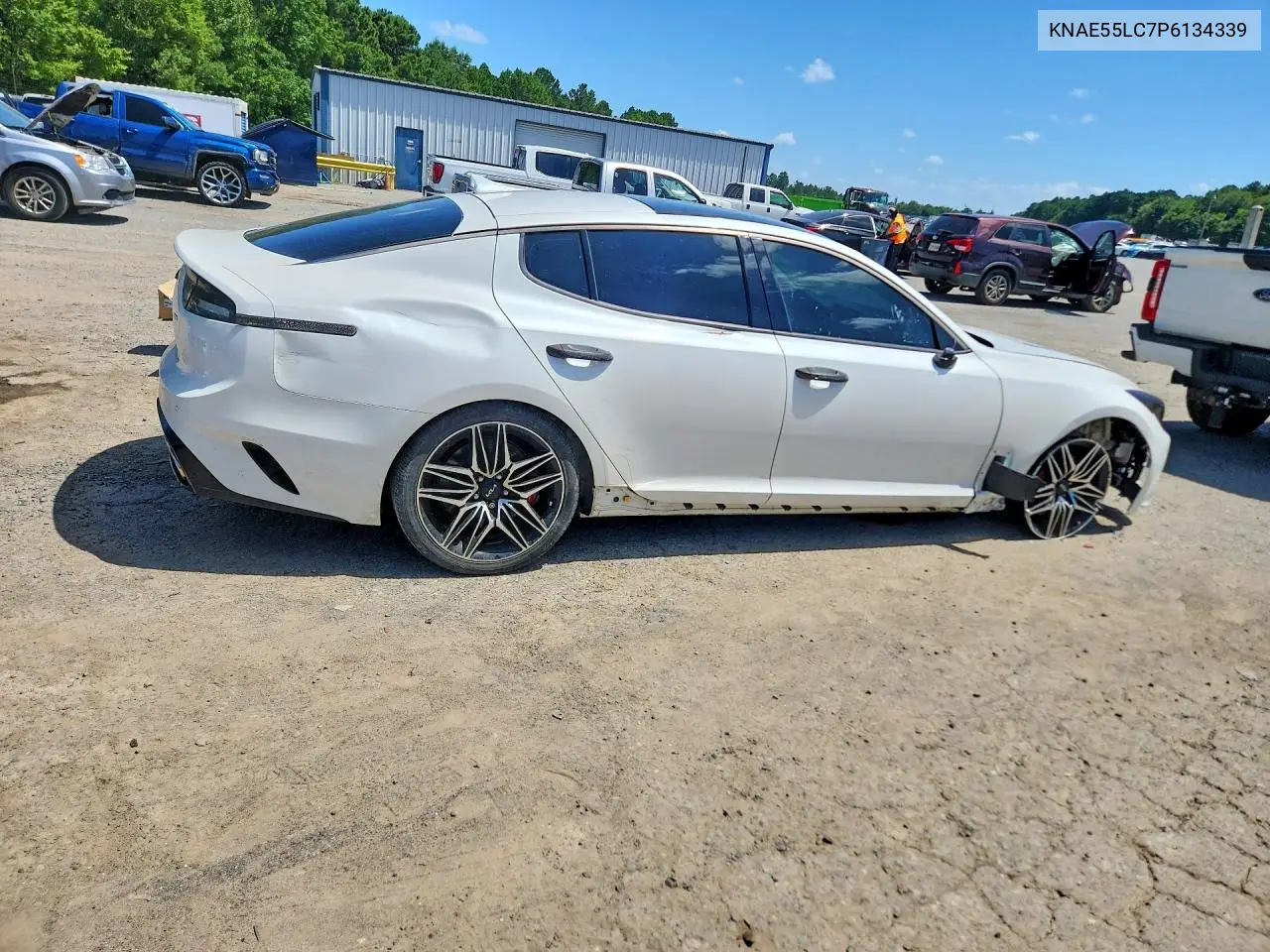 2023 Kia Stinger Gt2 VIN: KNAE55LC7P6134339 Lot: 59726596