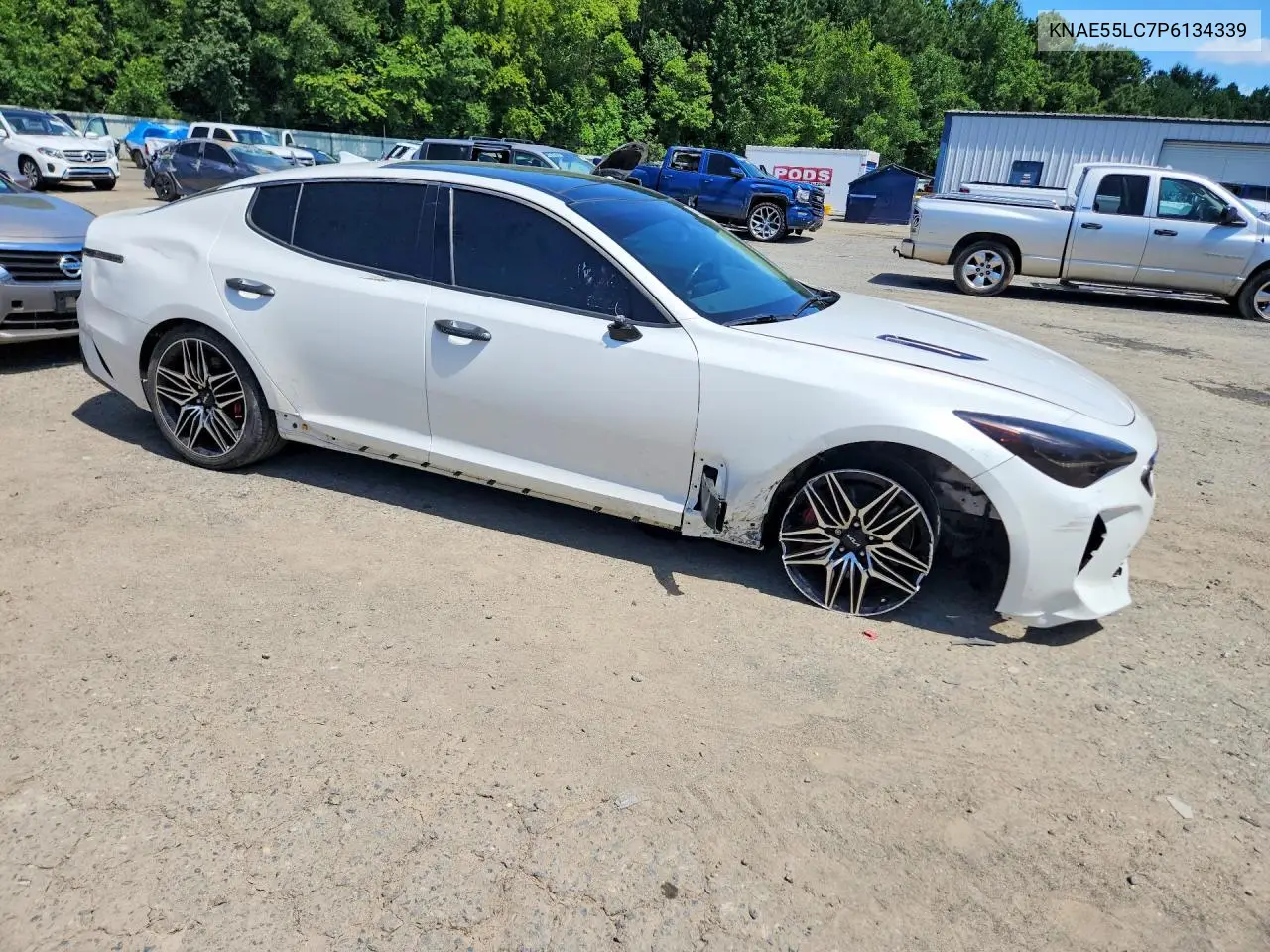 2023 Kia Stinger Gt2 VIN: KNAE55LC7P6134339 Lot: 59726596