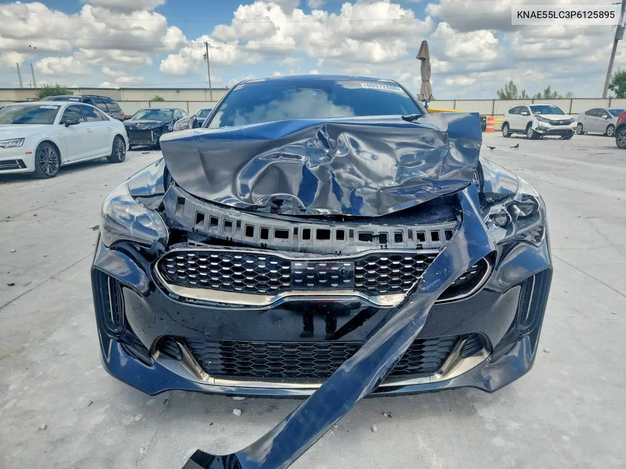 2023 Kia Stinger Gt2 VIN: KNAE55LC3P6125895 Lot: 60972806