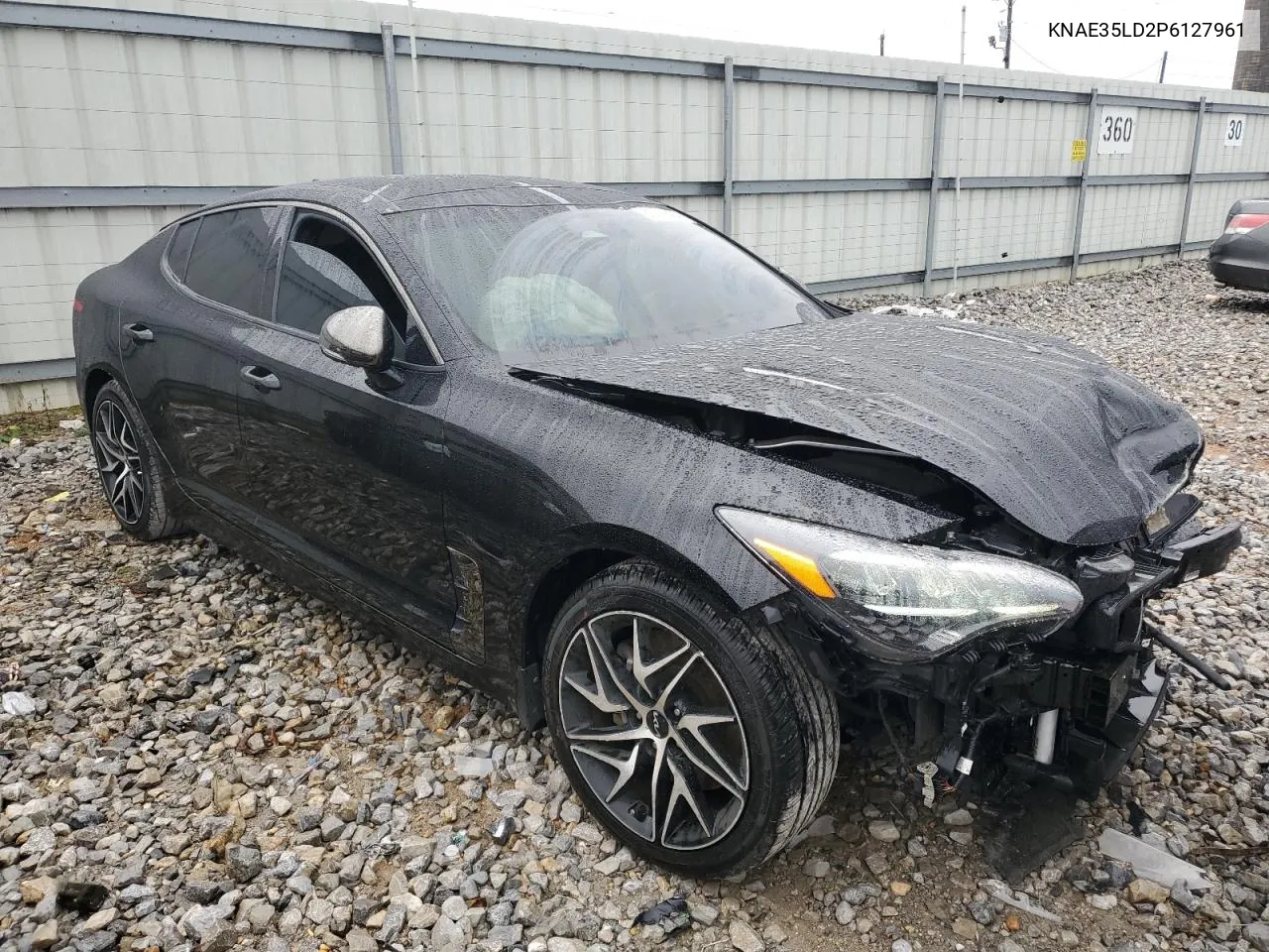 2023 Kia Stinger Gt Line VIN: KNAE35LD2P6127961 Lot: 80749494