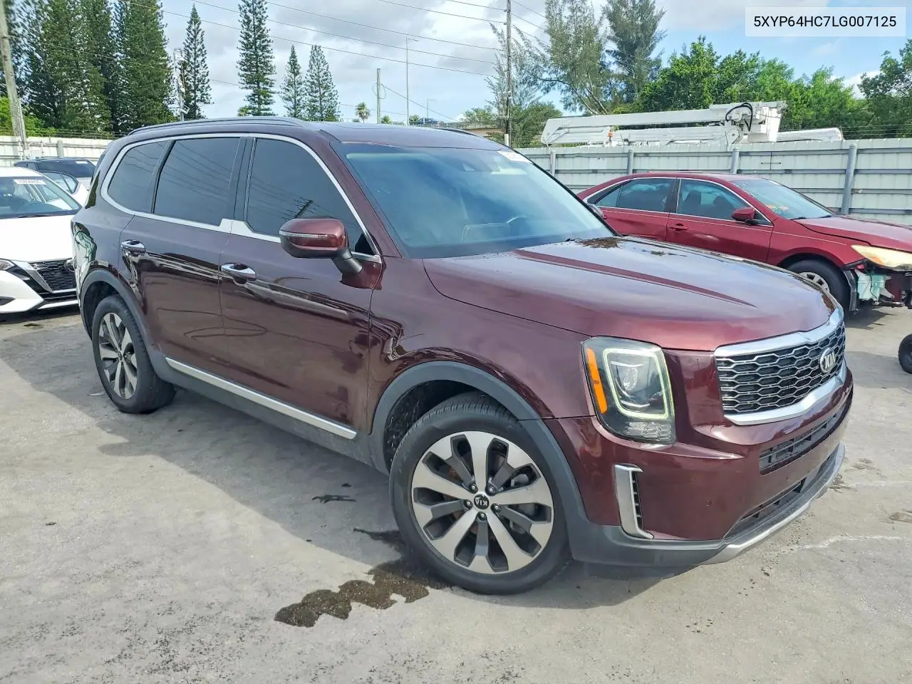 2020 Kia Telluride S VIN: 5XYP64HC7LG007125 Lot: 56266186