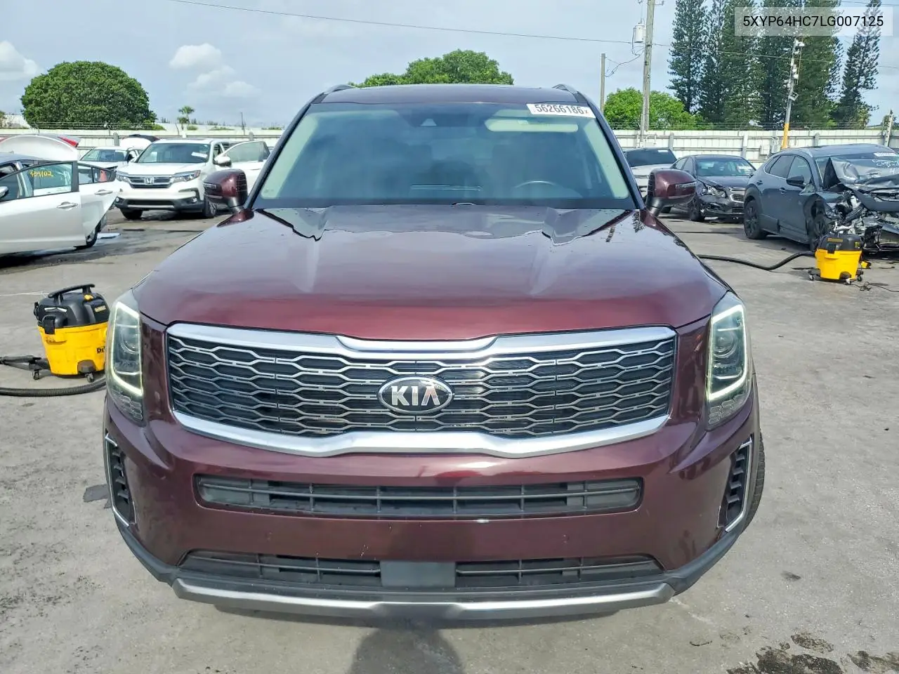 2020 Kia Telluride S VIN: 5XYP64HC7LG007125 Lot: 56266186