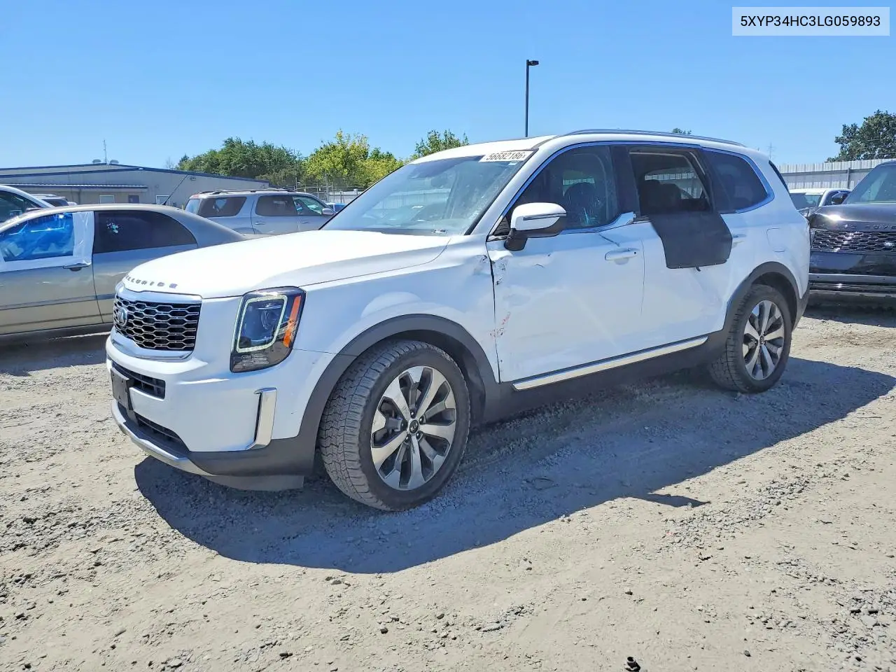 2020 Kia Telluride Ex VIN: 5XYP34HC3LG059893 Lot: 56682186