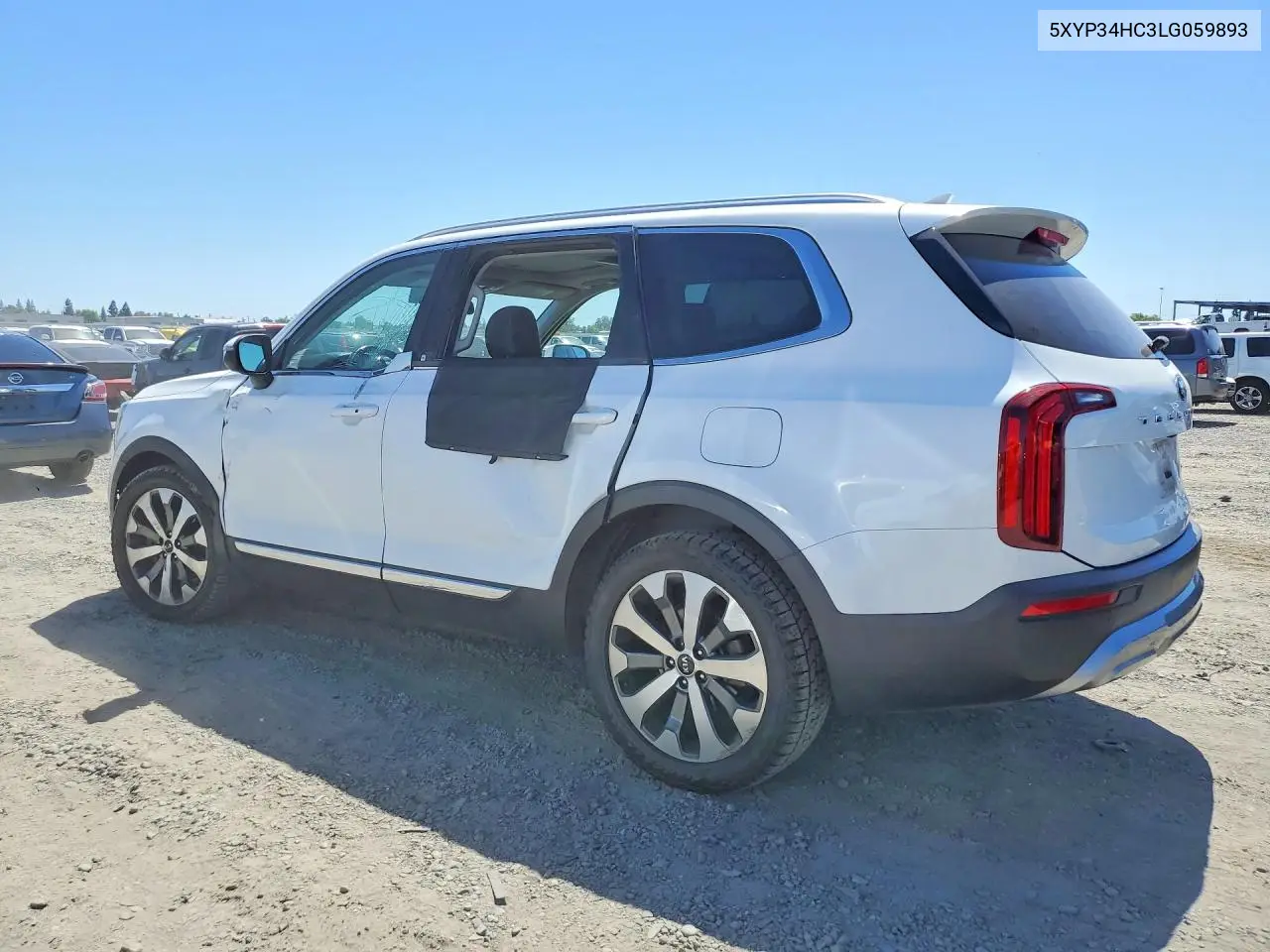 2020 Kia Telluride Ex VIN: 5XYP34HC3LG059893 Lot: 56682186
