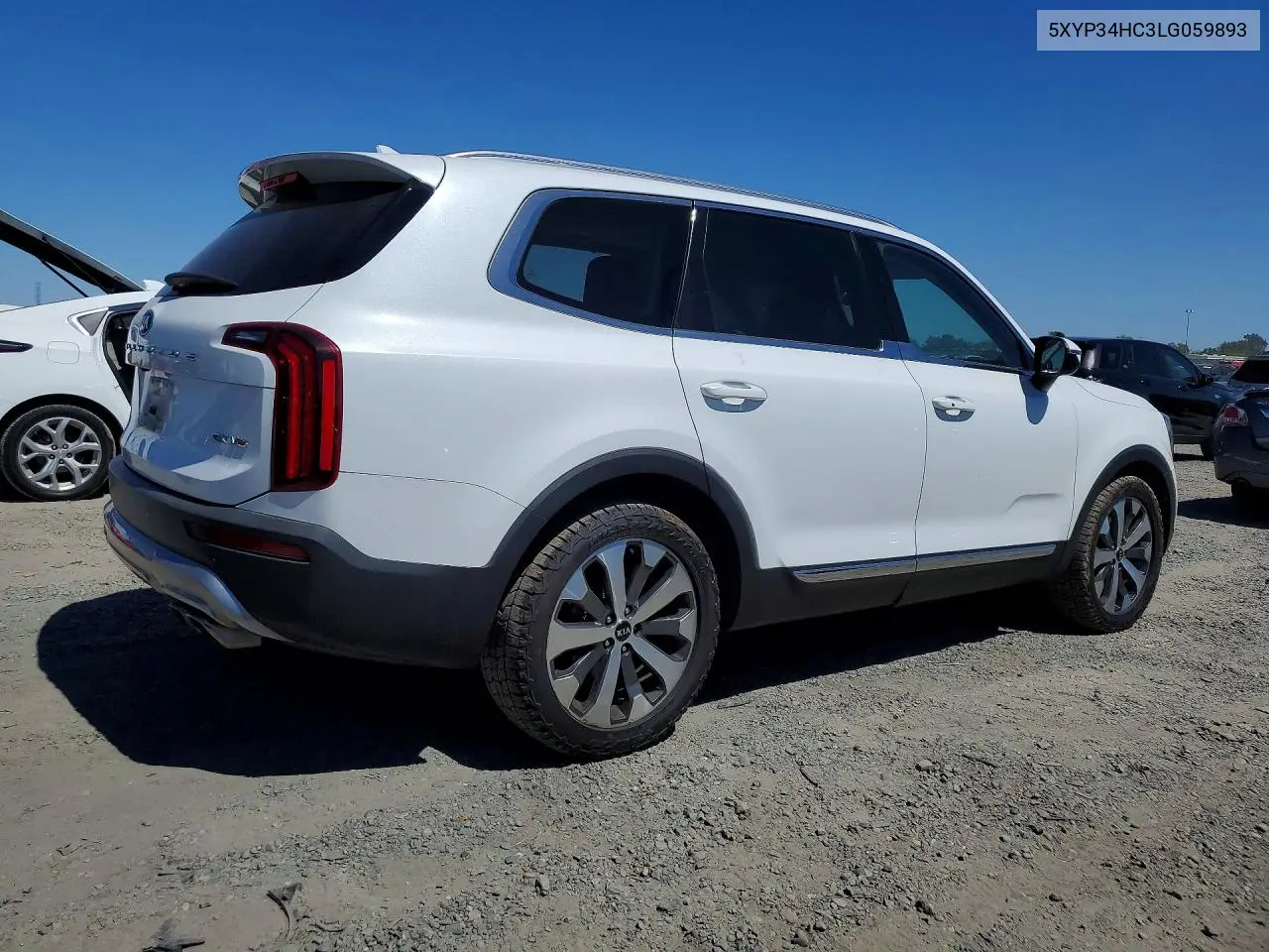 2020 Kia Telluride Ex VIN: 5XYP34HC3LG059893 Lot: 56682186