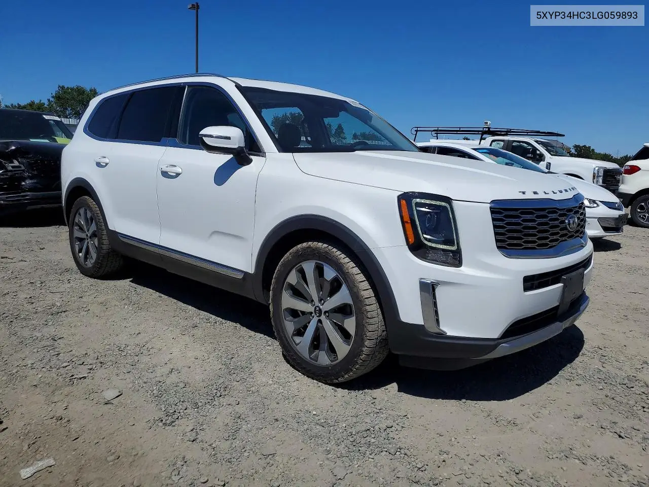 2020 Kia Telluride Ex VIN: 5XYP34HC3LG059893 Lot: 56682186