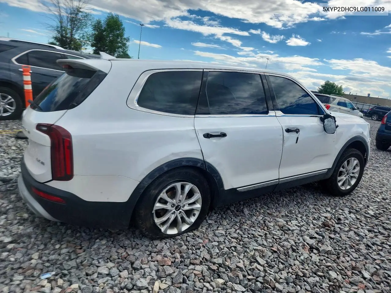 2020 Kia Telluride Lx VIN: 5XYP2DHC9LG011009 Lot: 57547276