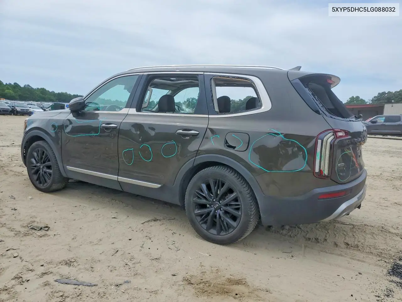 2020 Kia Telluride Sx VIN: 5XYP5DHC5LG088032 Lot: 57626436