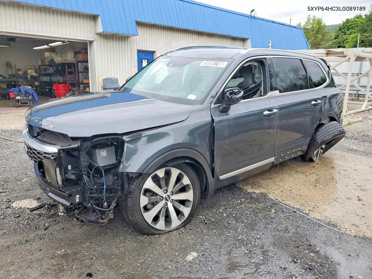 2020 Kia Telluride S VIN: 5XYP64HC3LG089189 Lot: 58004746