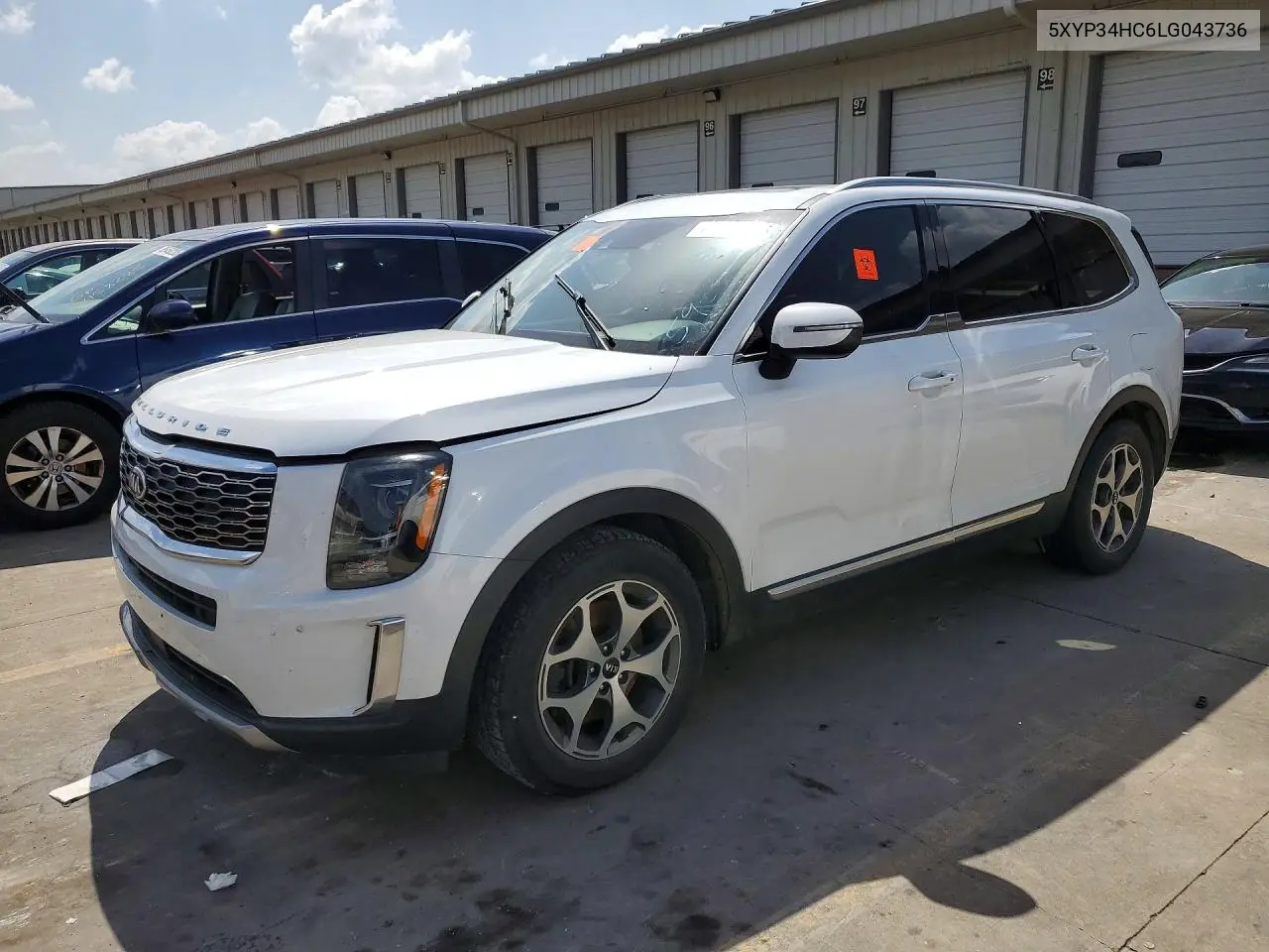 2020 Kia Telluride Ex VIN: 5XYP34HC6LG043736 Lot: 59234916