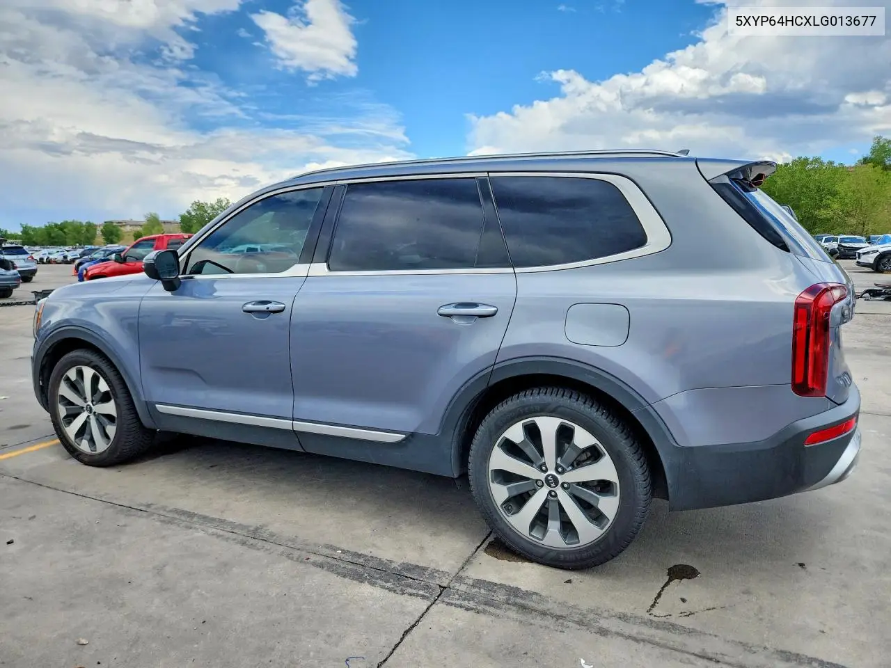 2020 Kia Telluride S VIN: 5XYP64HCXLG013677 Lot: 59639456