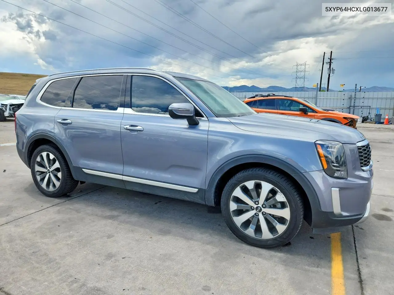 2020 Kia Telluride S VIN: 5XYP64HCXLG013677 Lot: 59639456