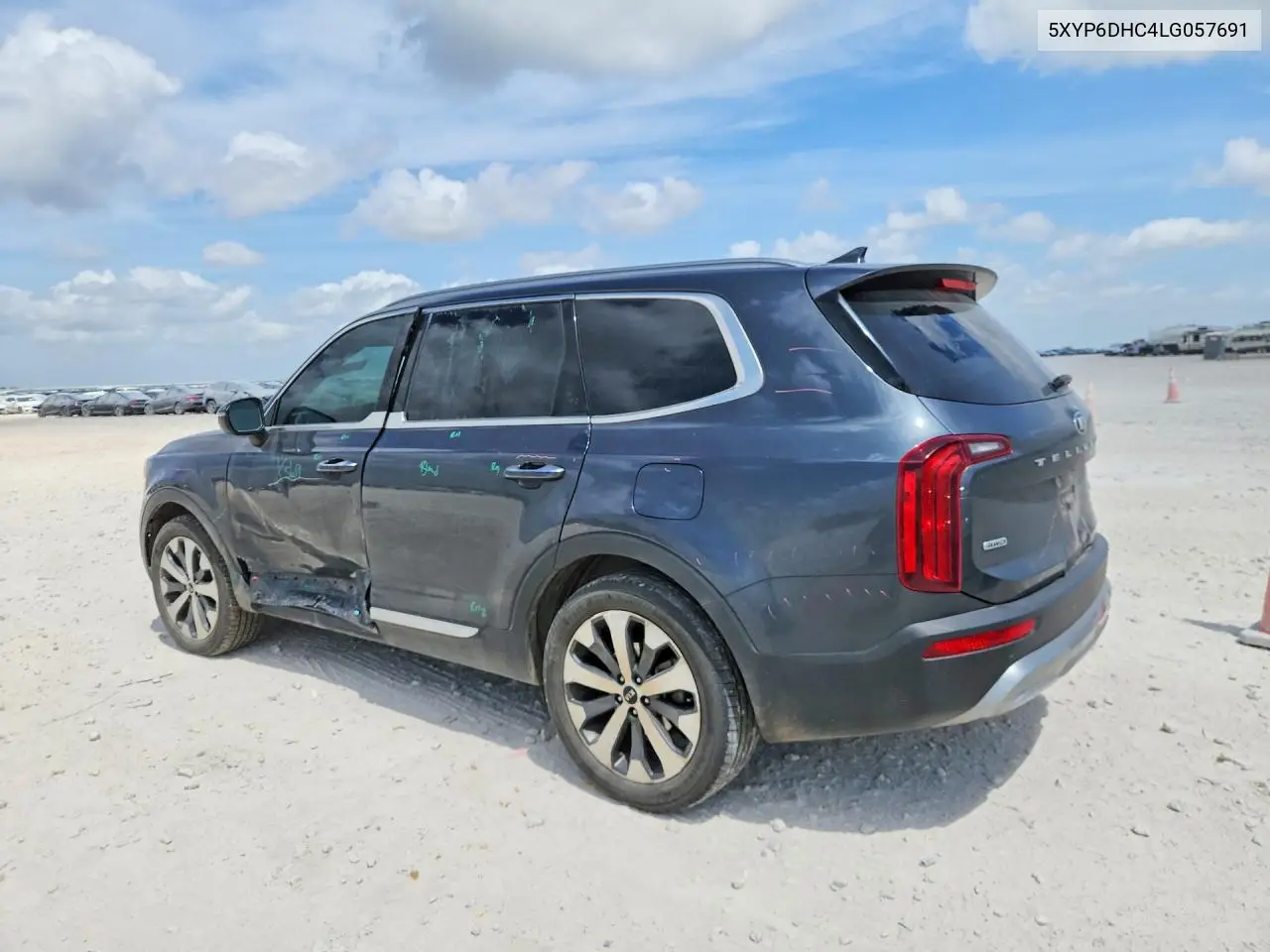 2020 Kia Telluride S VIN: 5XYP6DHC4LG057691 Lot: 59666646