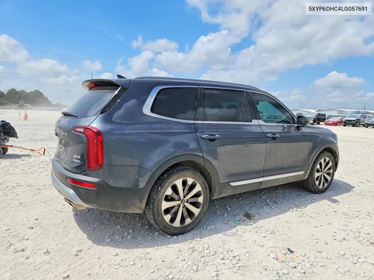 2020 Kia Telluride S VIN: 5XYP6DHC4LG057691 Lot: 59666646