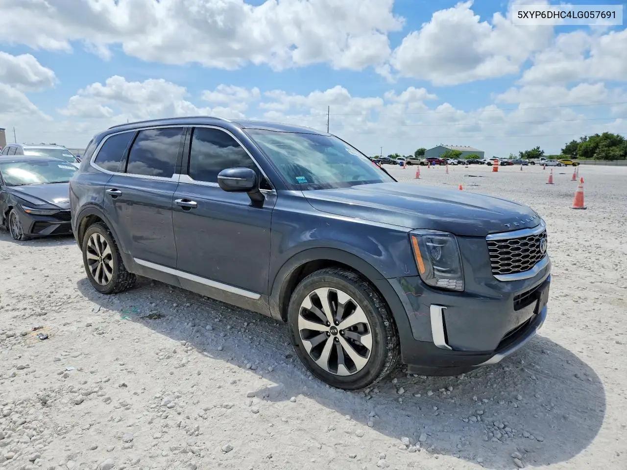 2020 Kia Telluride S VIN: 5XYP6DHC4LG057691 Lot: 59666646
